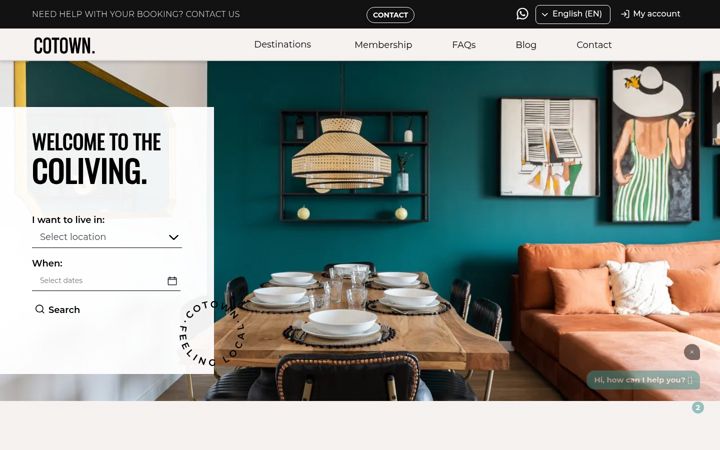 Screenshot of cotown.com