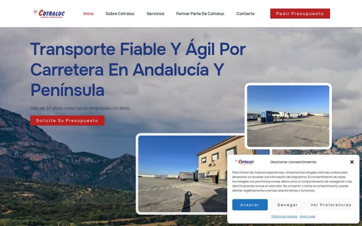 Screenshot of cotraluc.es
