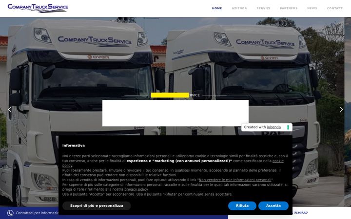 Screenshot of cotruckservice.com