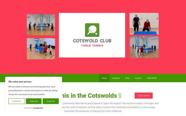 Screenshot of cotswoldclub.com