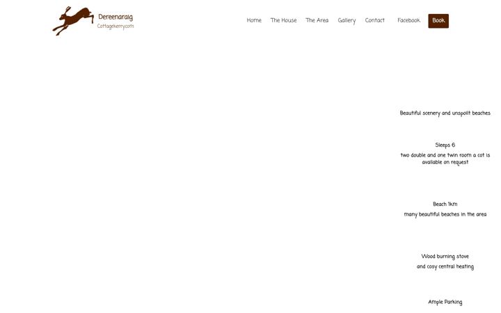 Screenshot of cottagekerry.com
