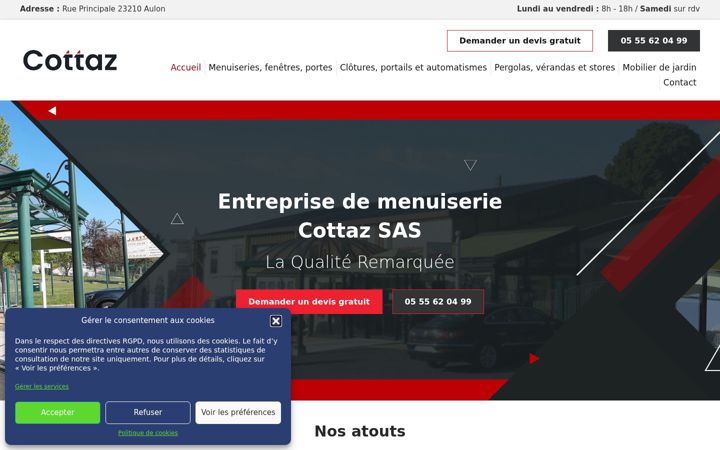 Screenshot of cottaz-j.com