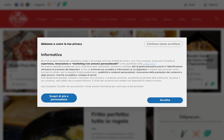 Screenshot of cottoecrudo.it