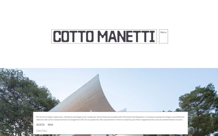 Screenshot of cottomanetti.com