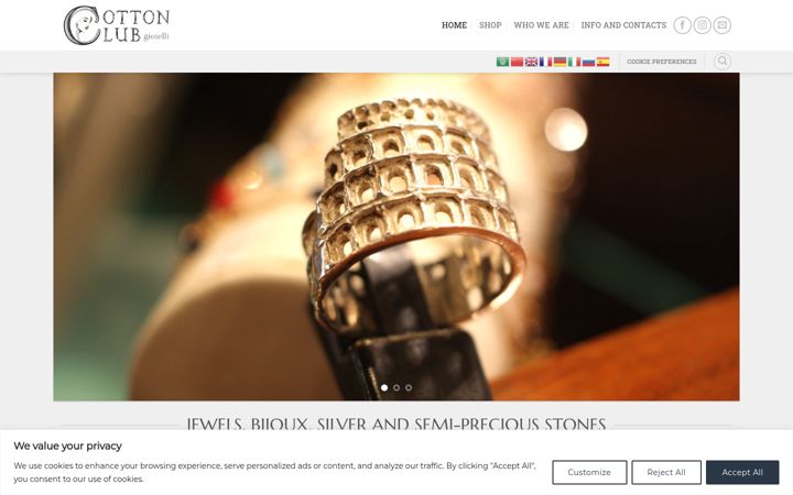 Screenshot of cottonclubpantheon.com