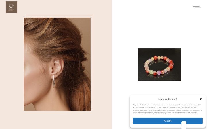 Screenshot of cottonsjewelry.com