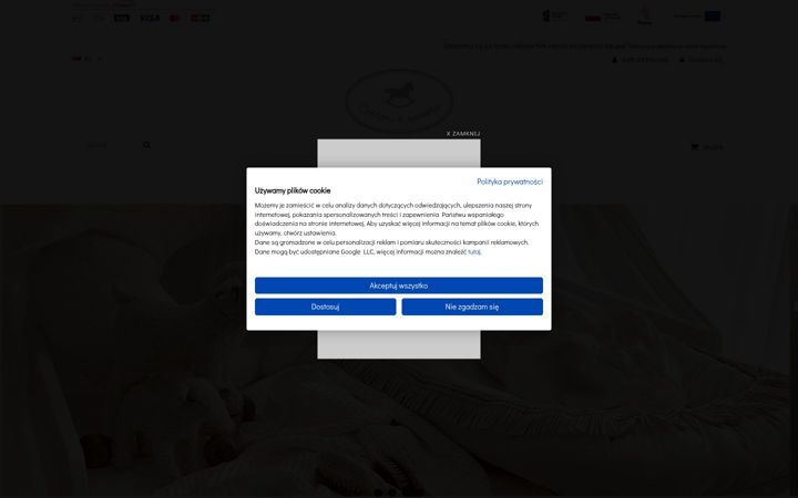 Zrzut ekranu cottonsweets.pl
