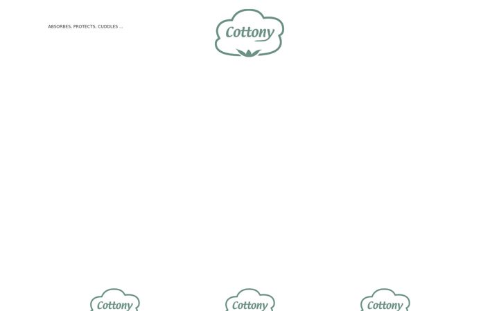 Screenshot of cottony.com