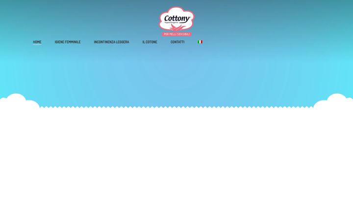 Screenshot of cottony.it