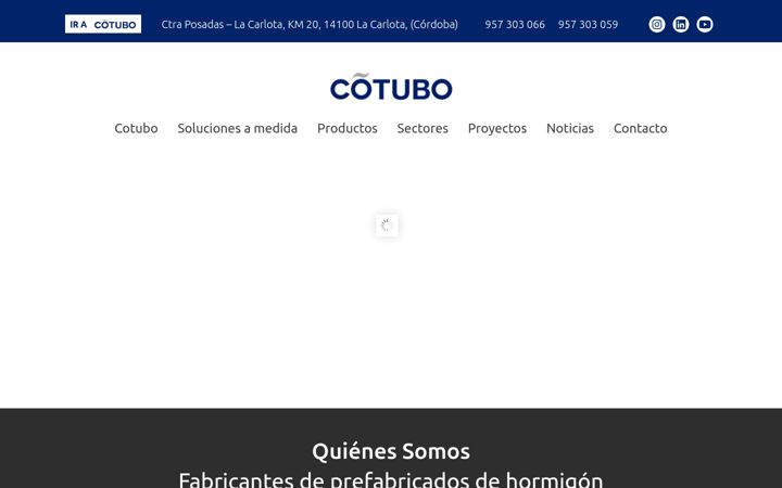 Zrzut ekranu cotubo.es