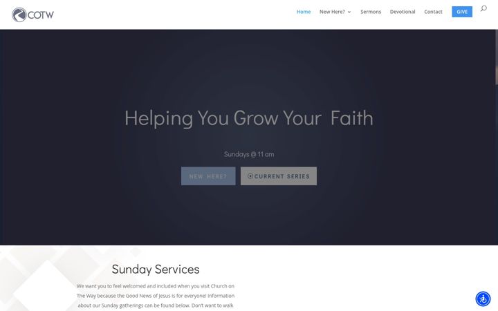 Screenshot of cotw.tv