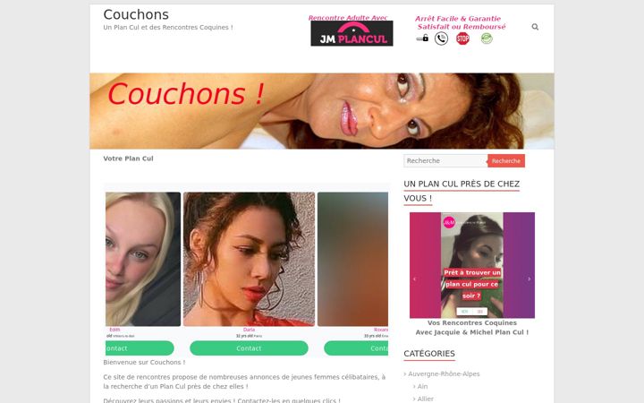 Screenshot di couchons.net