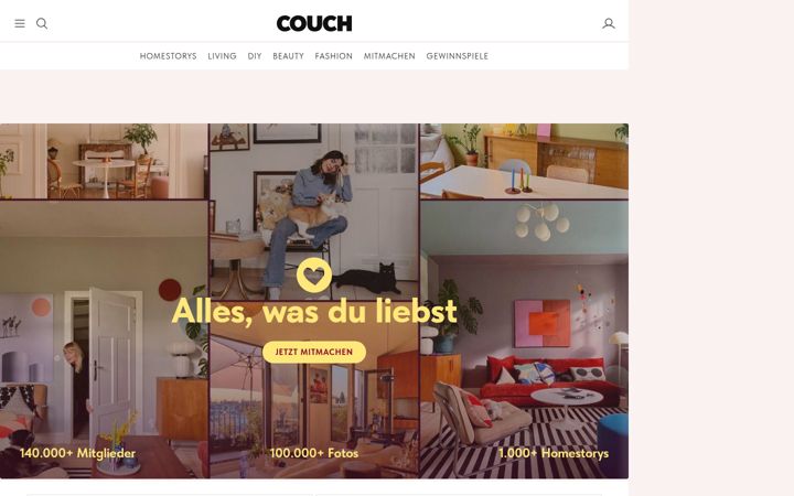 Screenshot of couchstyle.de