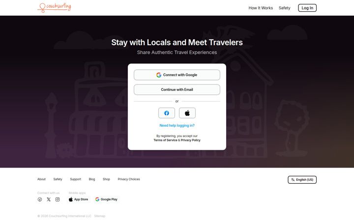 couchsurfing.org
