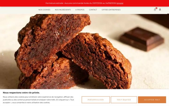 Ekrano kopija coucoucookies.fr