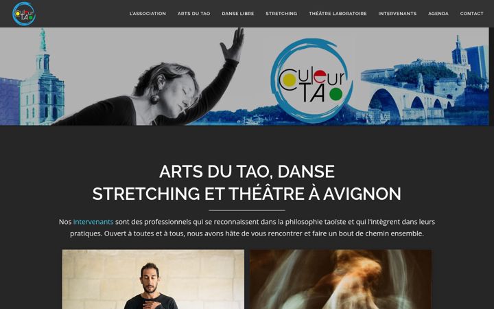 Screenshot of couleur-tao.com
