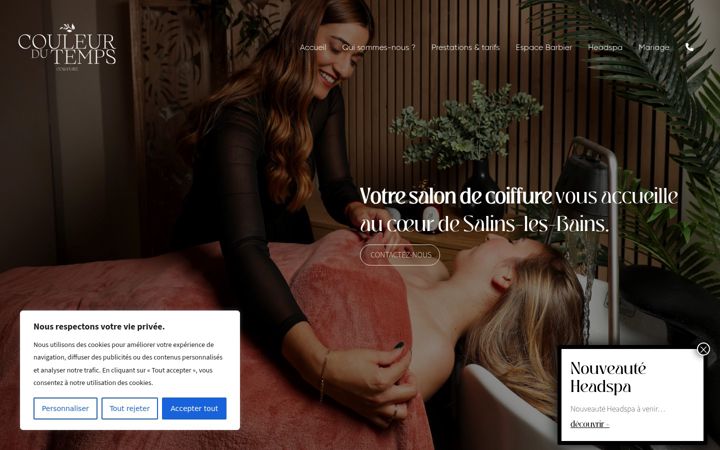Ekrano kopija couleurdutemps.fr