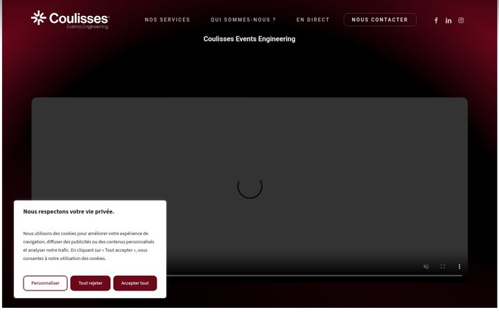 Screenshot of coulisses.be
