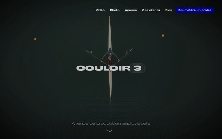 Screenshot of couloir3.com
