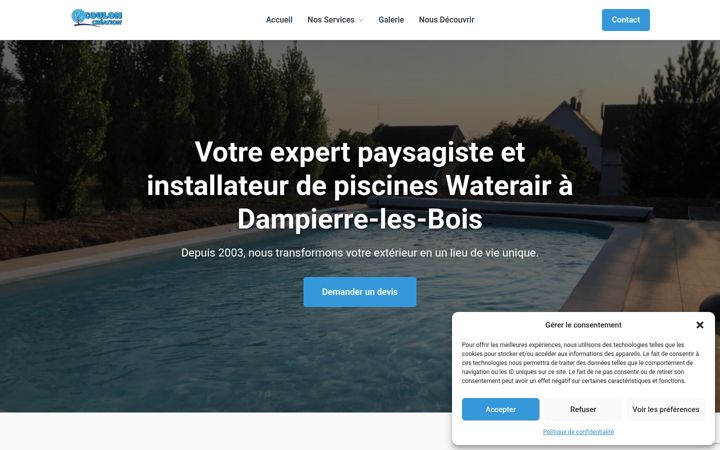 Screenshot of couloncreation.fr