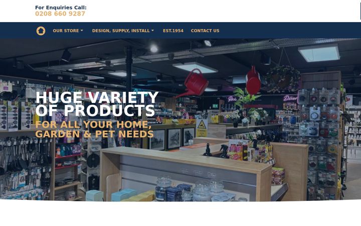 Screenshot von coulsdonhomehardware.co.uk