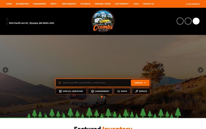 Screenshot of coumbsrv.com