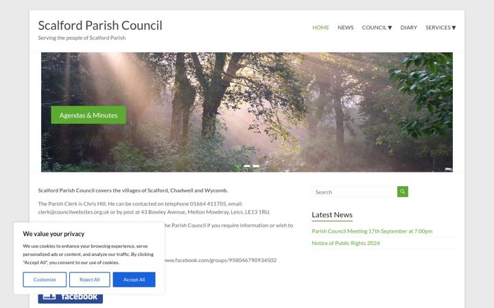 Screenshot von councilwebsites.org.uk
