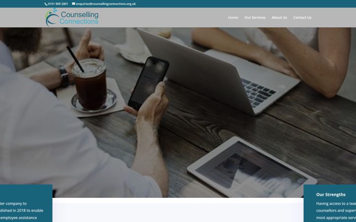 Screenshot von counsellingconnections.org.uk