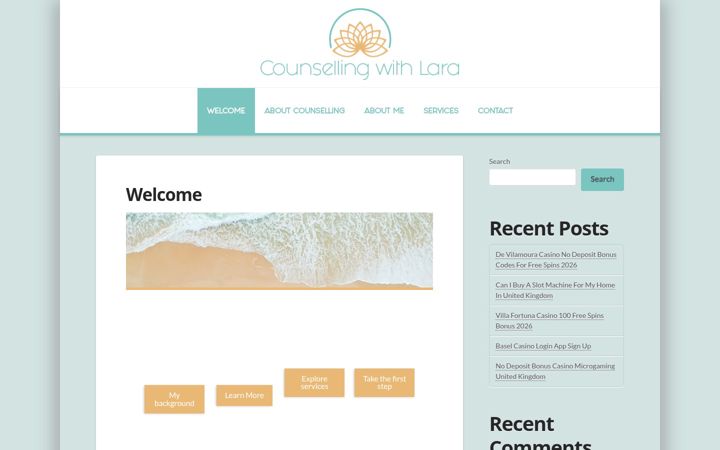 Screenshot of counsellingwithlara.com
