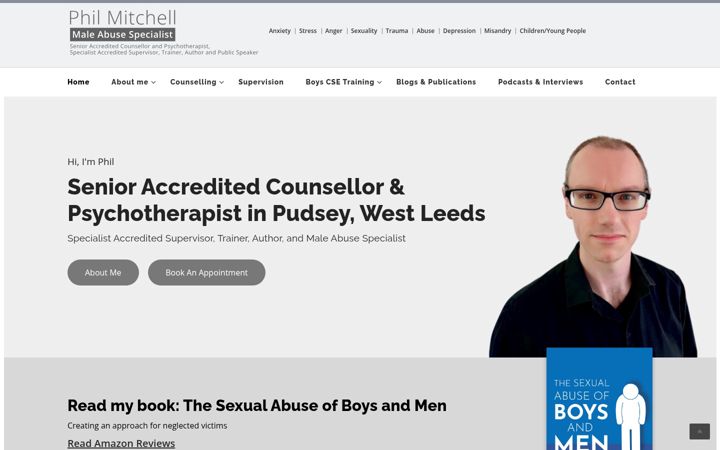 Screenshot von counsellorinleeds.co.uk