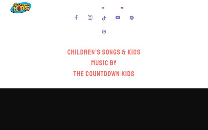 Screenshot of countdownkids.com