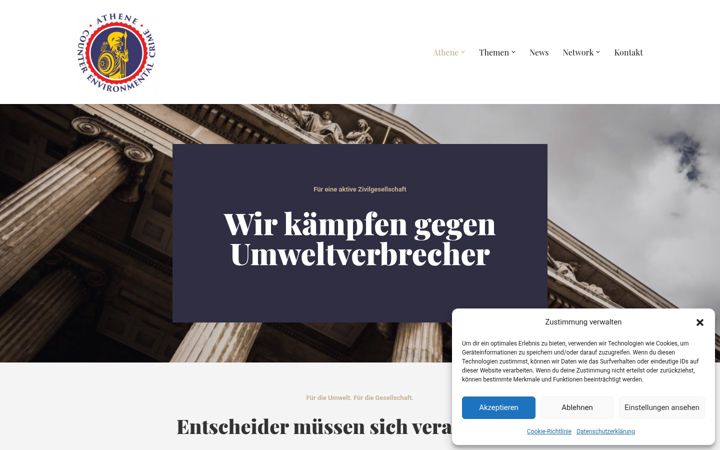 Screenshot of counter-environmental-crime.eu