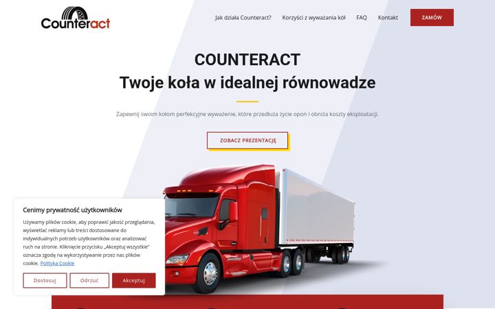 Screenshot of counteract.pl