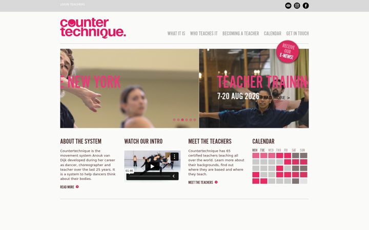 Screenshot of countertechnique.com