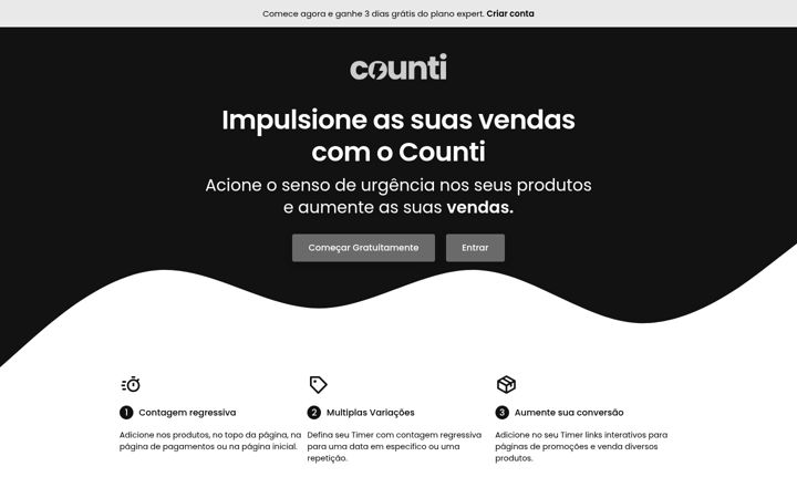 Screenshot of counti.com.br