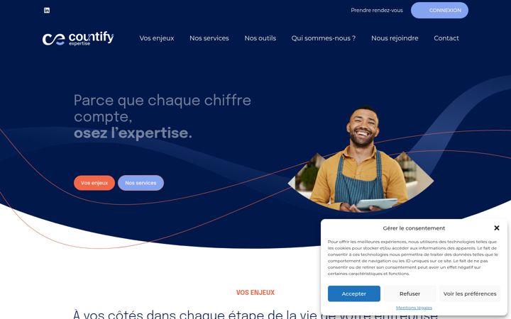 Screenshot of countify-expertise.fr