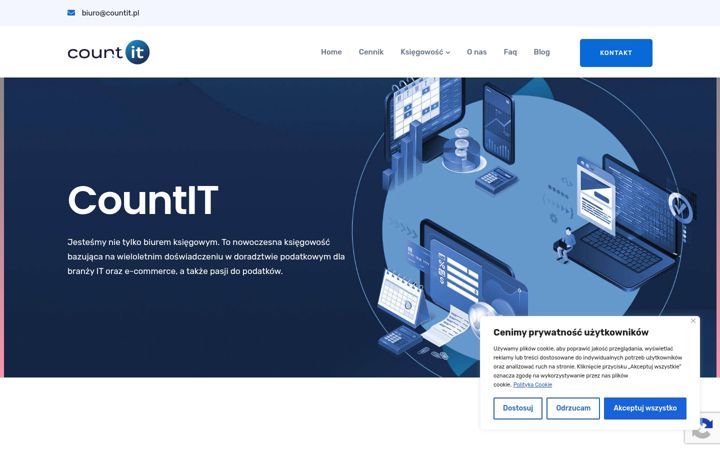 Screenshot of countit.pl