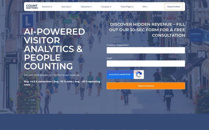Screenshot of countmatters.com