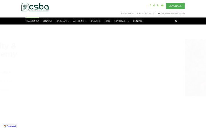 Screenshot of country-academy.com