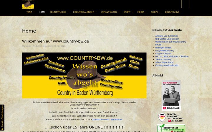 Screenshot of country-bw.de