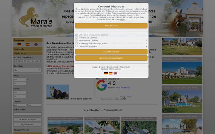 Screenshot of country-properties-worldwide.com