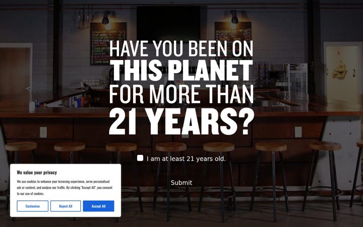 Screenshot of countryboybrewing.com