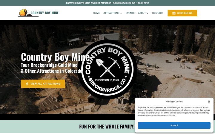 Screenshot of countryboymine.com