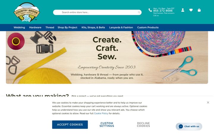 Screenshot of countrybrookdesign.com