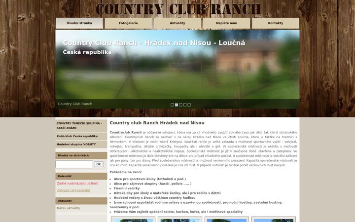 Screenshot von countryclubranch.cz