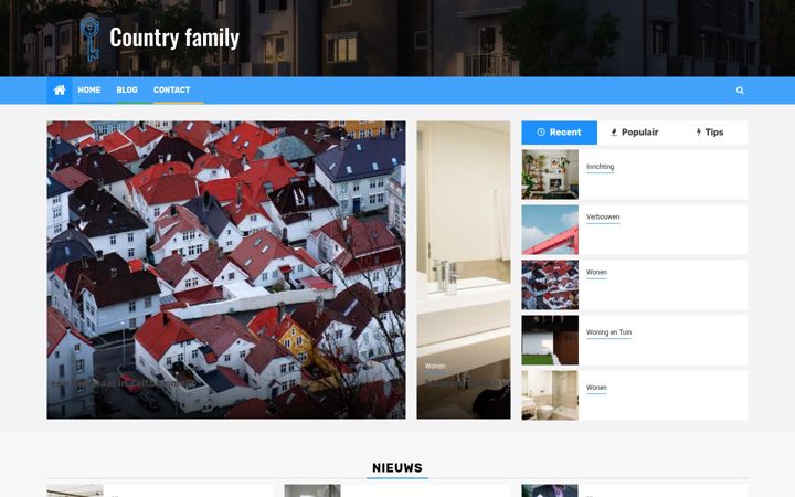Screenshot of countryfamily.nl