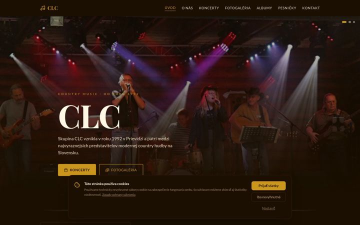 Screenshot of countrylimitclub.sk
