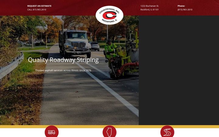 Screenshot of countrymaninc.net