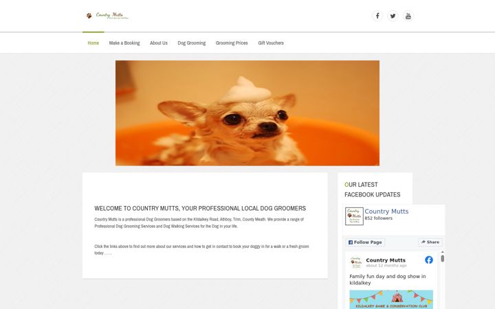 Screenshot of countrymutts.ie