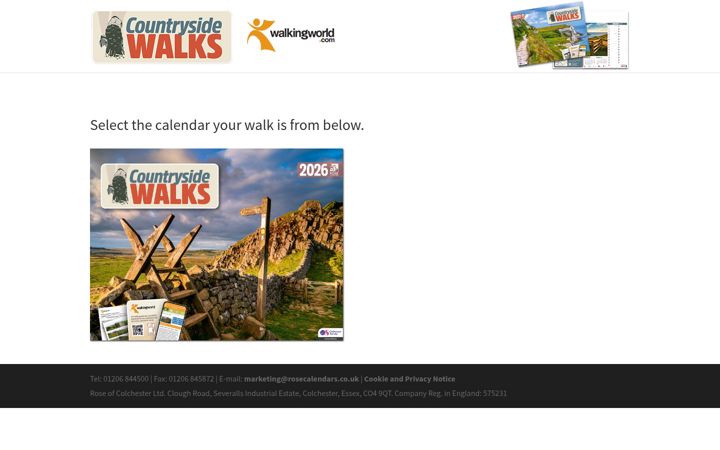 Screenshot di countrysidewalks.net